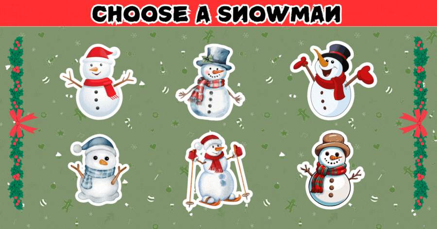 Select A Snowman And We’ll Reveal Your Christmas Spirit Animal